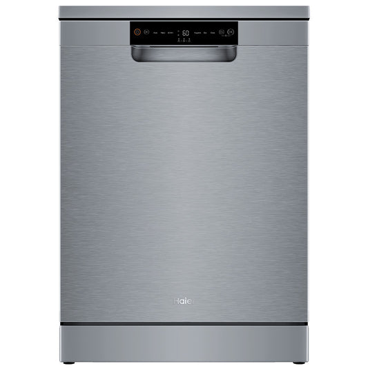 Haier 60cm 300 Series Freestanding Dishwasher - Stainless Steel