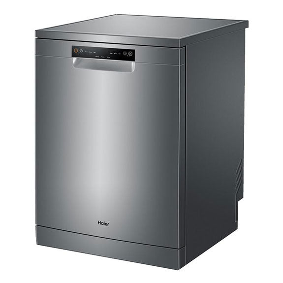 Haier 60cm Freestanding Dishwasher - Silver