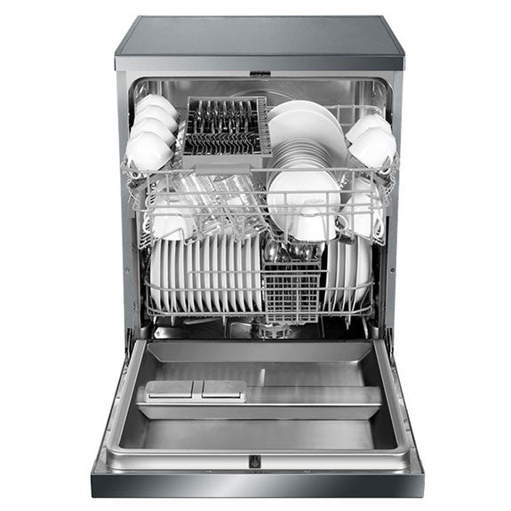 Haier 60cm Freestanding Dishwasher - Silver