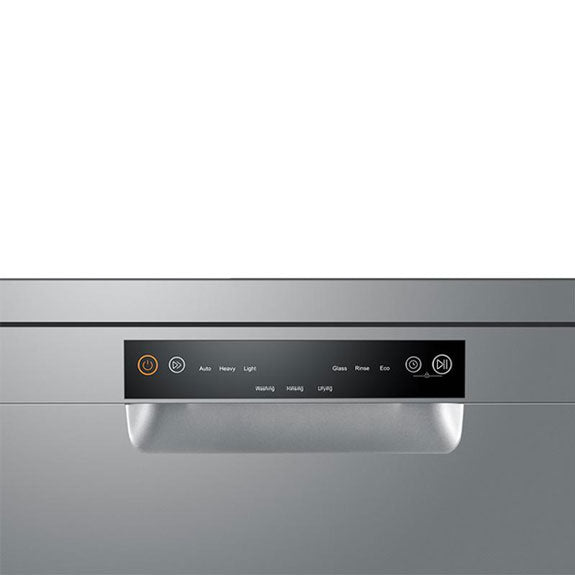 Haier 60cm Freestanding Dishwasher - Silver