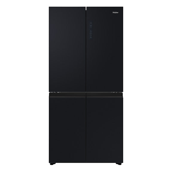 Haier 463 Litre Quad Door Refrigerator - Black Stainless Steel