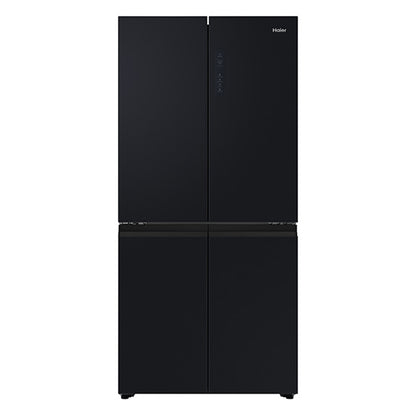 Haier 463 Litre Quad Door Refrigerator - Black Stainless Steel
