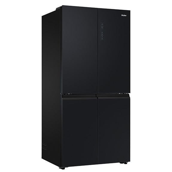 Haier 463 Litre Quad Door Refrigerator - Black Stainless Steel