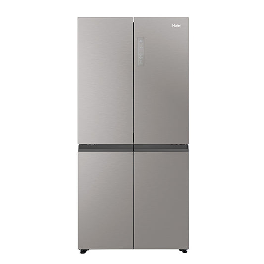 Haier 463 Litre Quad Door Refrigerator - Stainless Steel