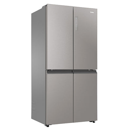Haier 463 Litre Quad Door Refrigerator - Stainless Steel
