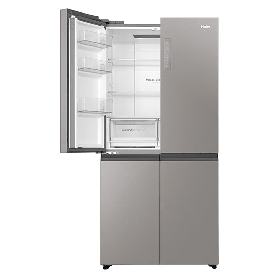 Haier 463 Litre Quad Door Refrigerator - Stainless Steel