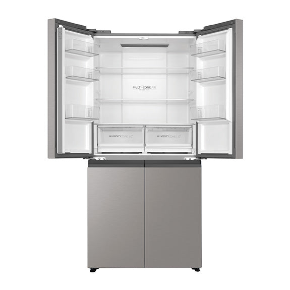 Haier 463 Litre Quad Door Refrigerator - Stainless Steel