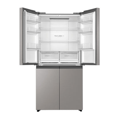 Haier 463 Litre Quad Door Refrigerator - Stainless Steel