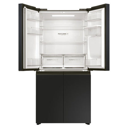Haier 508 Litre Quad Door Refrigerator - Black