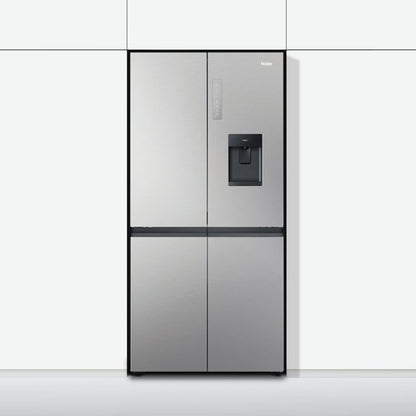 Haier 507 Litre Quad Door Refrigerator - Stainless Steel