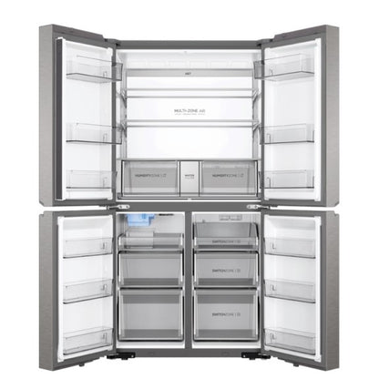 Haier 623 Litre Quad Door Refrigerator Plumbed Ice & Water