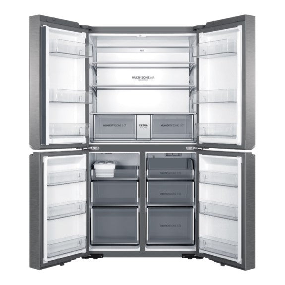 Haier 623 Litre Quad Door Refrigerator - Stainless Steel
