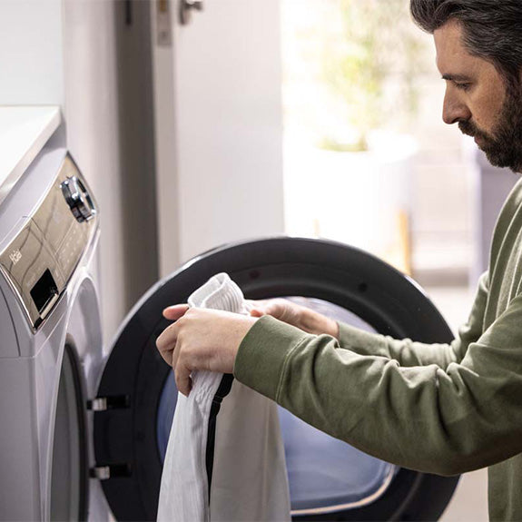 Haier 7.5kg Front Load Washer - White