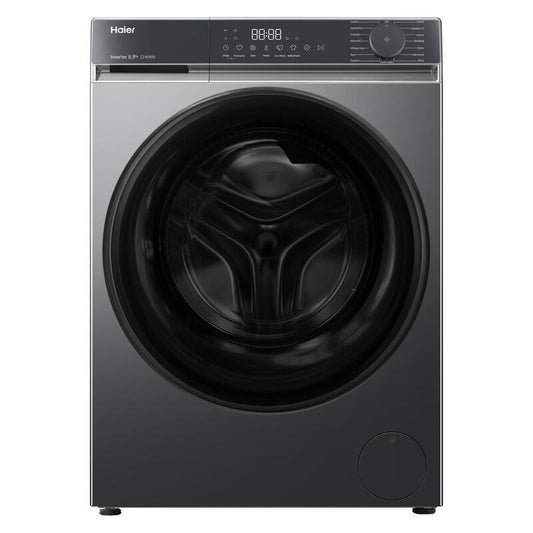 Haier 8.5kg Front Load Washing Machine - Dark (300 Series)