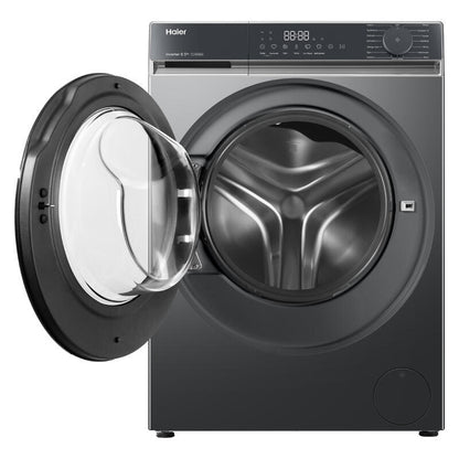 Haier 8.5kg Front Load Washing Machine - Dark (300 Series)