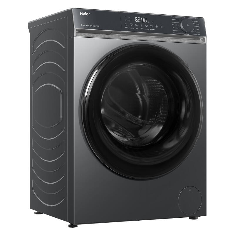 Haier 8.5kg Front Load Washing Machine - Dark (300 Series)