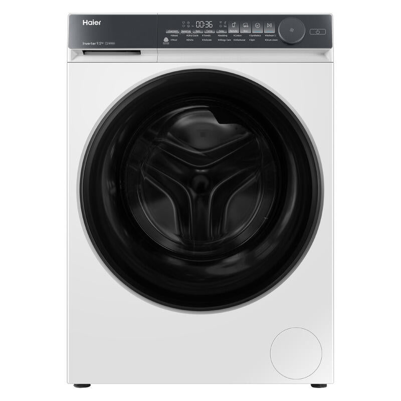 Haier 9.5kg Front Load Washing Machine - White