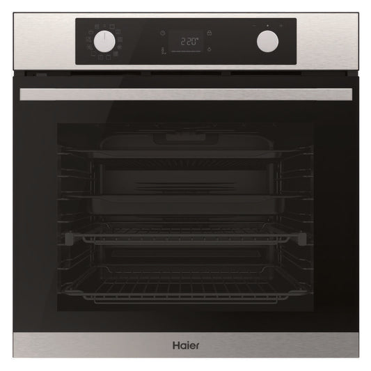Haier 60cm Pyrolytic Built-In Oven with 12 Functions - Stainless Steel (500 Series)