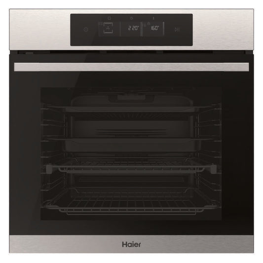 Haier 60cm Pyrolytic Built-In Oven with 14 Functions - Stainless Steel (500 Series)