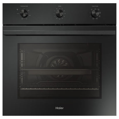 HAIER ELECTRIC OVEN 7 FUNCTION BLACK 60cm