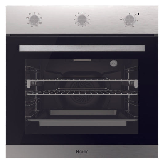 Haier 60cm 300 Series Built-In Oven 10A Plug - Stainless Steel