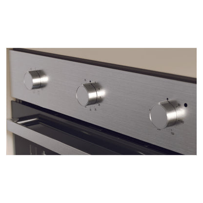Haier 60cm 300 Series Built-In Oven 10A Plug - Stainless Steel