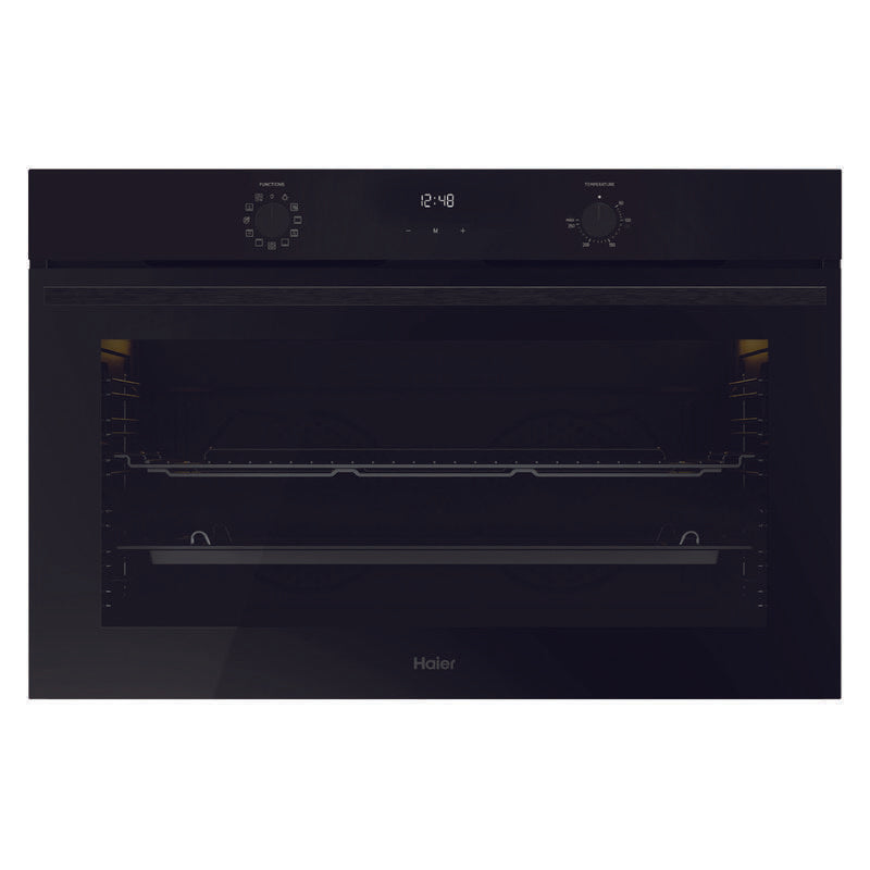 Haier 300 Series Built In Oven with 11 Functions - Black