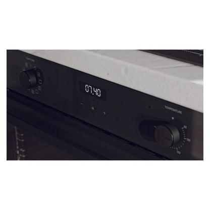 Haier 300 Series Built In Oven with 11 Functions - Black