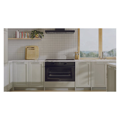 Haier 300 Series Built In Oven with 11 Functions - Black