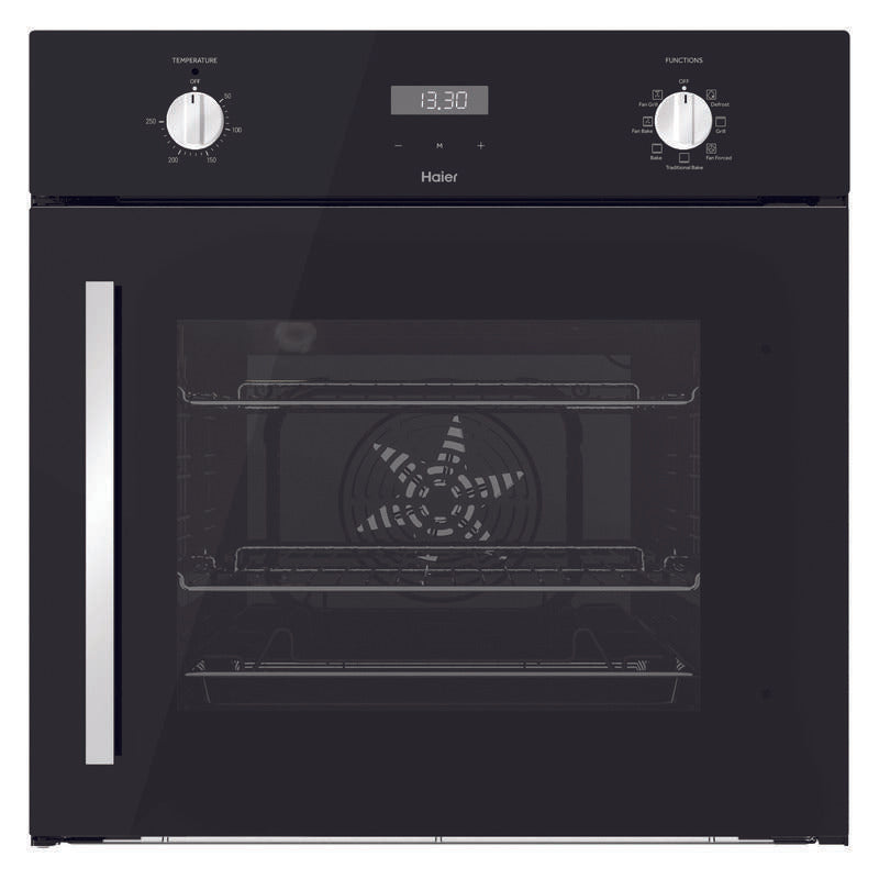 Haier 60cm 300 Series Built-In Oven - Black