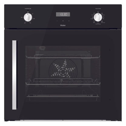 Haier 60cm 300 Series Built-In Oven - Black