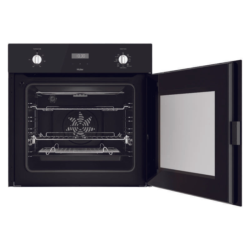 Haier 60cm 300 Series Built-In Oven - Black