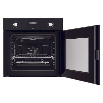 Haier 60cm 300 Series Built-In Oven - Black