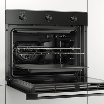 HAIER ELECTRIC OVEN 7 FUNCTION BLACK 60cm