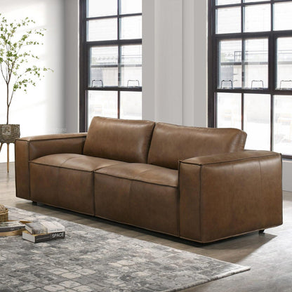 Havana 3+2 Leather Suite - Tan