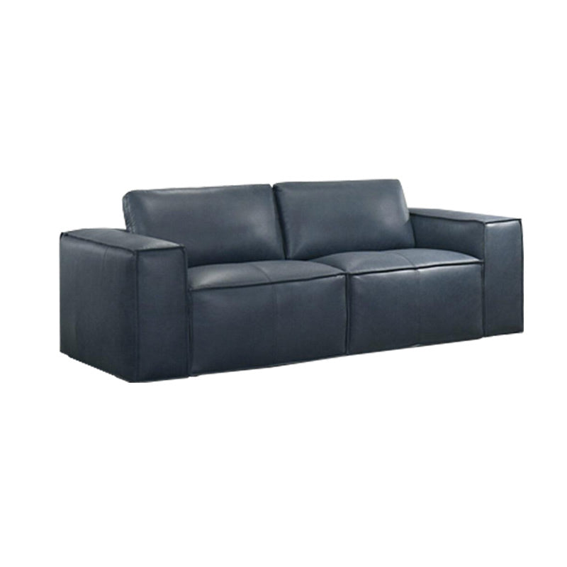 Havana 3+2 Leather Suite - Blue