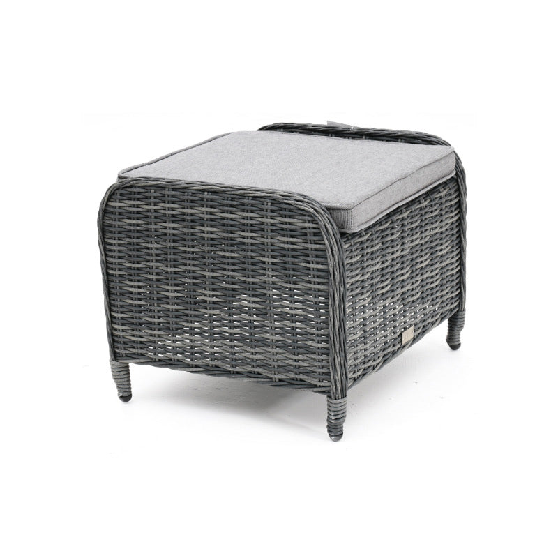 Hawaii Outdoor Ottoman - Castle Grey/Grey