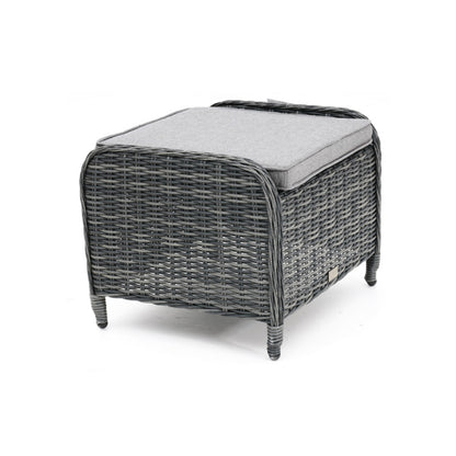 Hawaii Outdoor Ottoman - Castle Grey/Grey