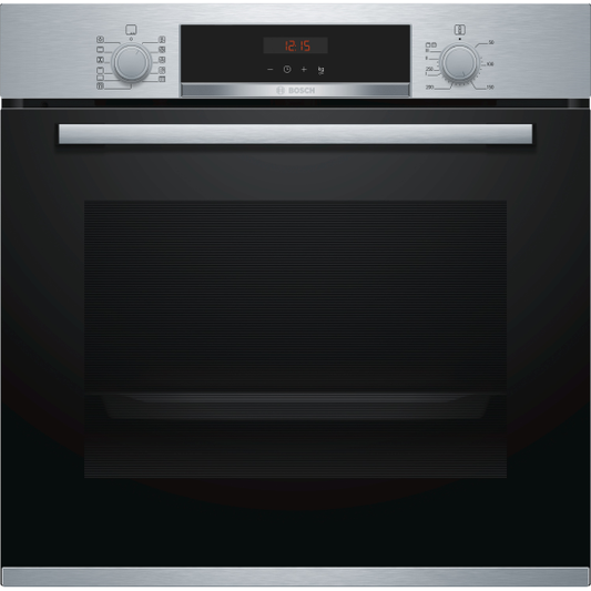 BOSCH SERIES 4 BUILT-IN PYROLYTIC OVEN - STAINLESS STEEL 60cm
