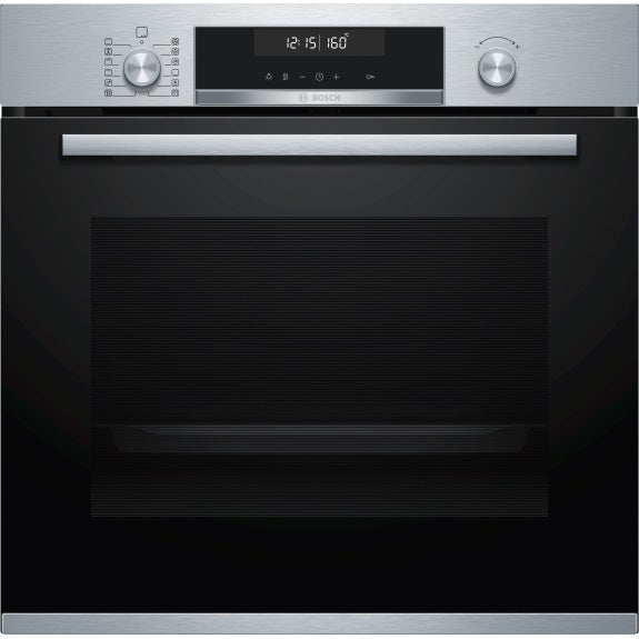 BOSCH SERIES 6 BUILT-IN PYROLYTIC OVEN - STAINLESS STEEL 60cm
