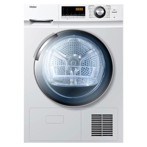 Haier 8kg Condenser Clothes Dryer - White