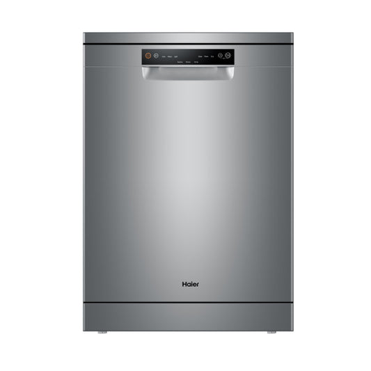 Haier 60cm Freestanding Dishwasher - Silver