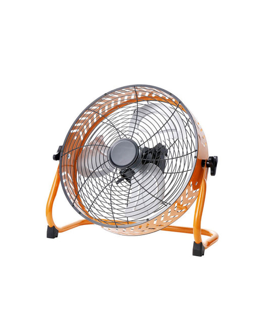 Heller 25cm Lithium Portable Industrial Fan - Orange