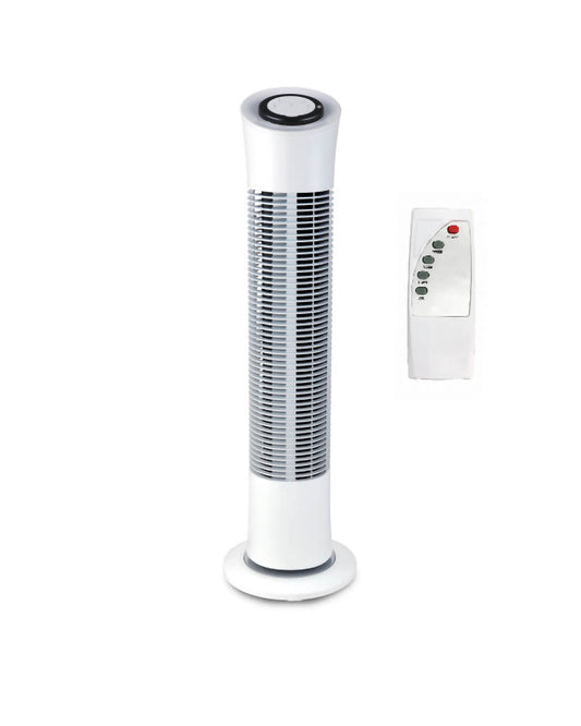 Heller Tower Fan with Electronic Controls and Remote