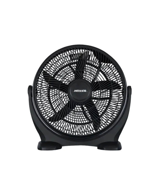 Heller 50cm High Velocity Floor Fan - Black