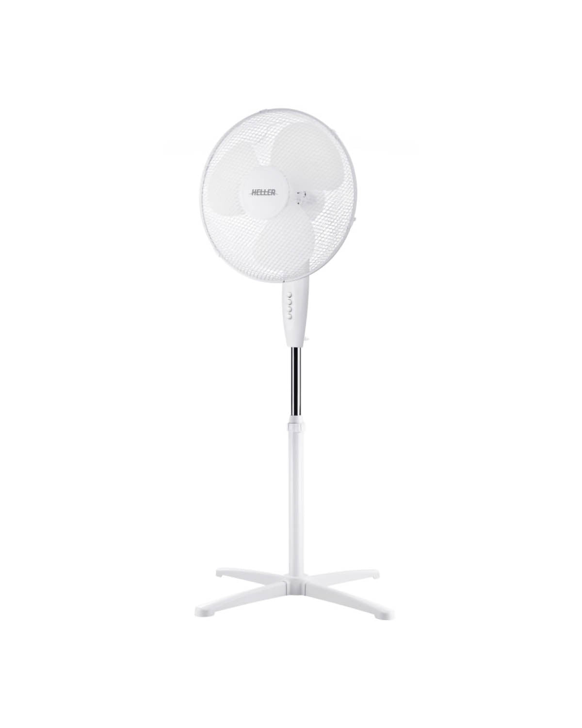 Heller 40cm Pedestal Fan - White