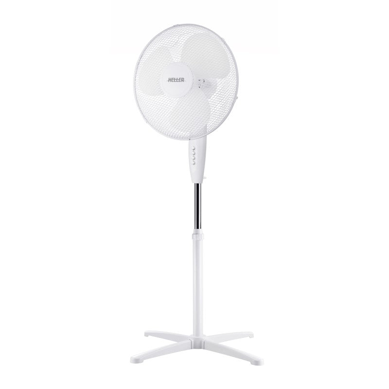 Heller 40cm Pedestal Fan - White