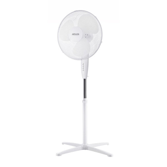 Heller 40cm Pedestal Fan - White