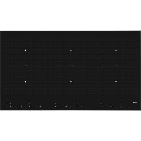 Asko Pro Series 6  Zone Ceremic Induction Cooktop - Chef Mood Black