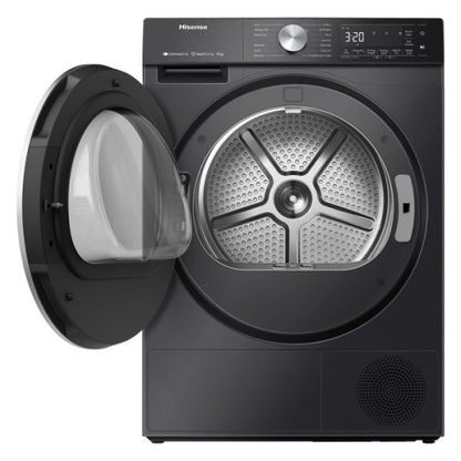 Hisense 9kg Heat Pump Dryer - Black (Series 7)